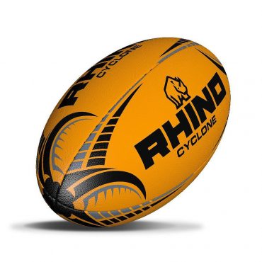 Cyclone Rugby Ball - Orange