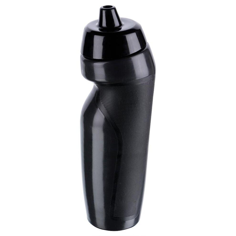 Borraccia Sportiva In Metallo Gift Base Crazy Gatto Donna - 600ml, Bianca Con 2 Tappi Inclusi
