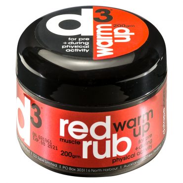 Red Muscle Warm Up Rub