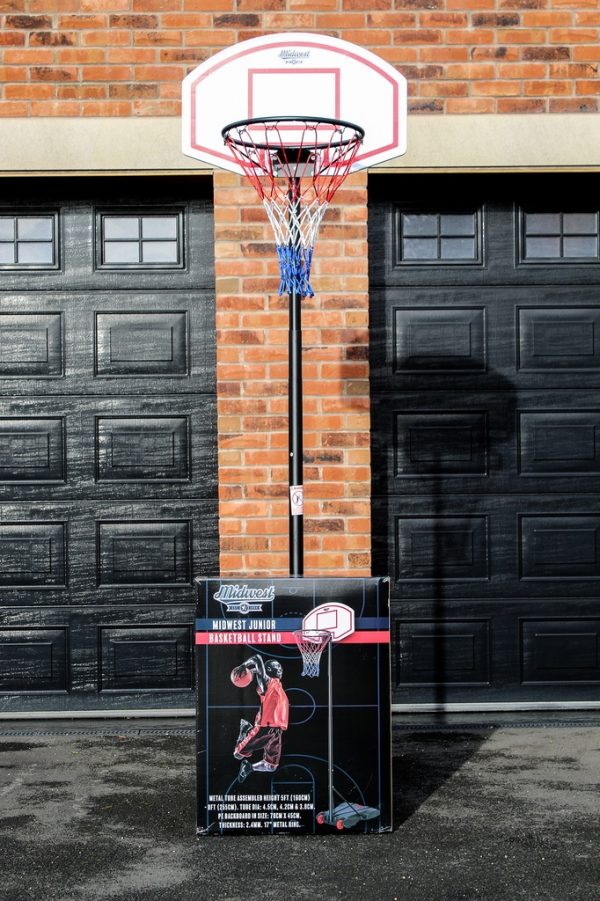 Midwest Junior Basketball Stand (adjustable 5ft - 8ft) - Image 2