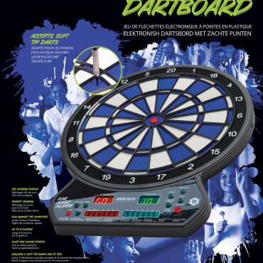 Electronic LED Soft Tip Dartboard