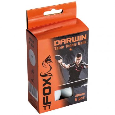 Darwin 1 Star Table Tennis Balls (Pack of 6)