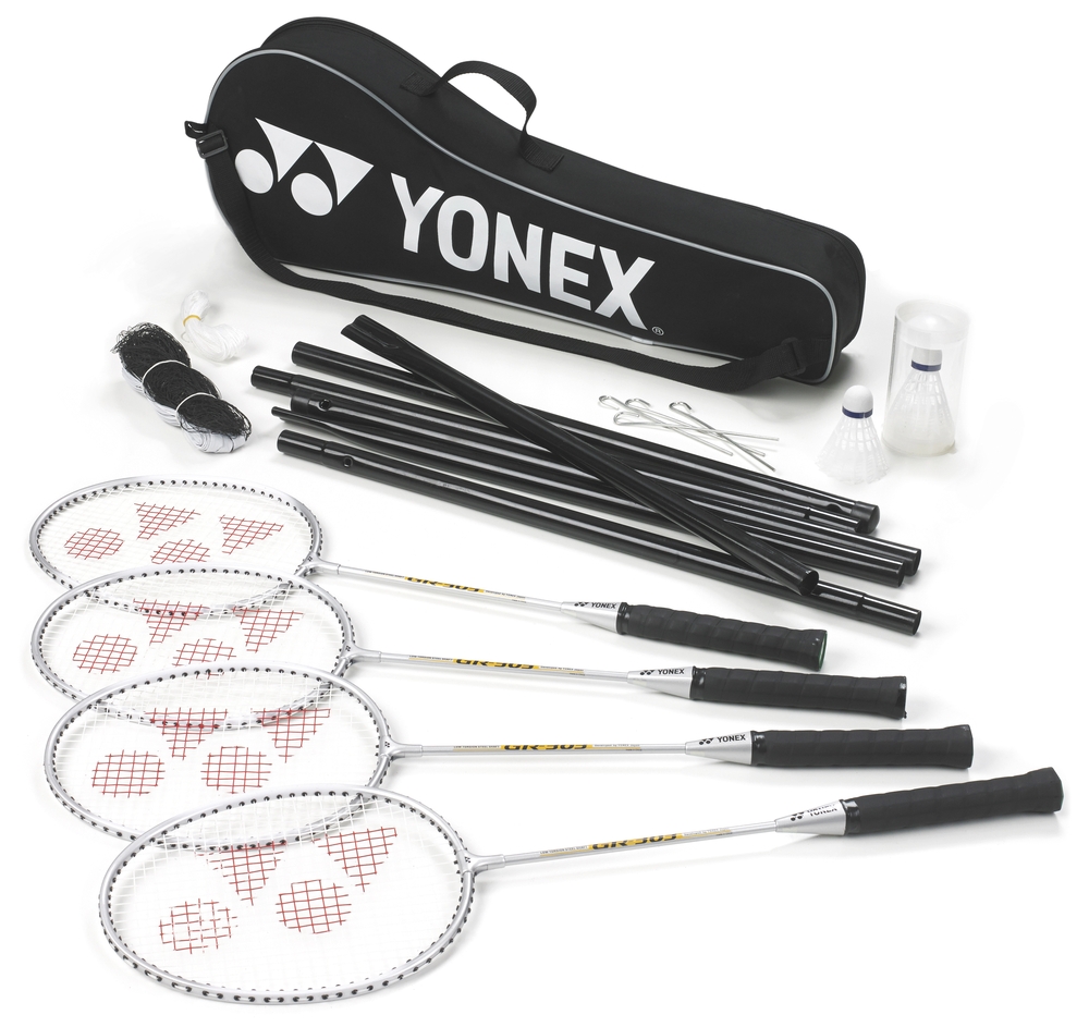 Yonex 4 player badminton set
