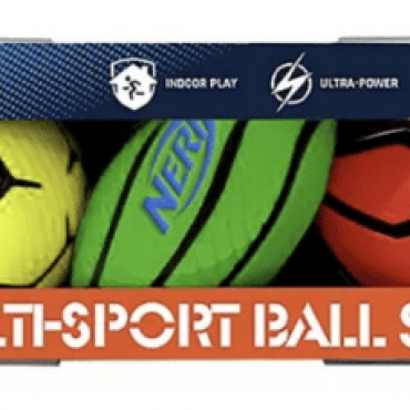 Nerf multi-sport ball set