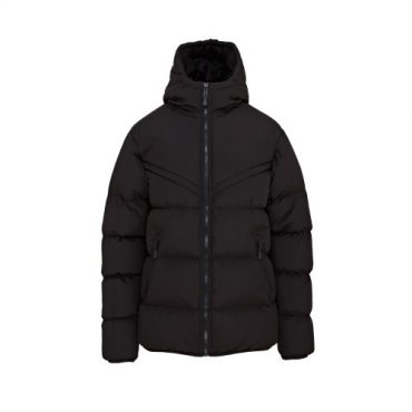 Chevron puffer jacket